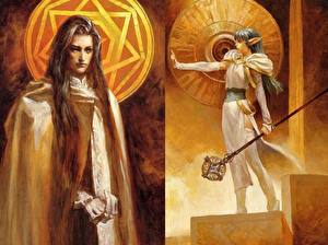 Обои Маг волшебник Эльфы