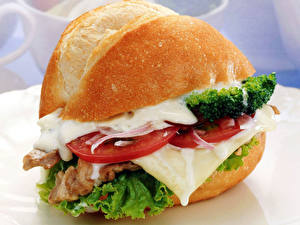Обои Бутерброды Сэндвич Продукты питания
