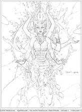 Фотографии Кит Паркинсон Сверхъестественные существа Рисованные Фэнтези