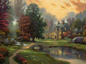 Фотографии Живопись Thomas Kinkade