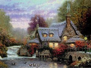 Фотографии Живопись Thomas Kinkade
