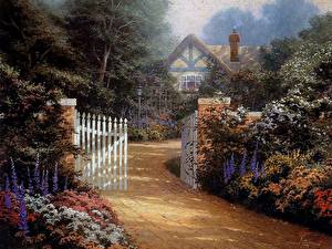 Картинки Живопись Thomas Kinkade