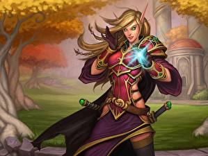 Фотография World of WarCraft Маг волшебник компьютерная игра