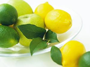 Картинки Фрукты Лимоны Пища