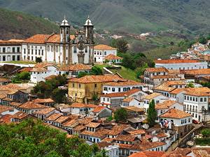 Фото Здания Бразилия Ouro Preto, Minas Gerais Города