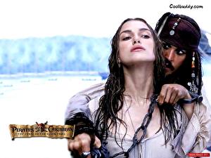 Фотография Пираты Карибского моря Пираты Карибского моря Проклятие черной жемчужины Johnny Depp Keira Knightley кино