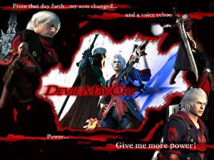 Картинки Devil May Cry Devil May Cry 4 Данте Игры