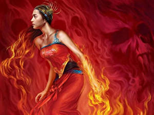 Картинки Tang Yuehui Фэнтези