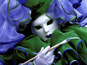 Фотографии Праздники Карнавал и маскарад Маски