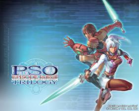 Обои Phantasy Star Online: Episode I&II&III - Trilogy Игры