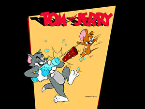 Картинка Том и Джерри Мультики