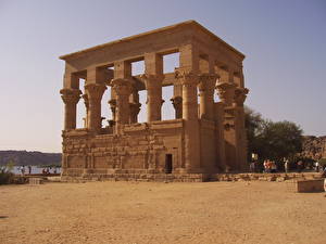 Обои Развалины Египет