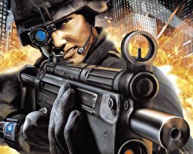 Обои Rainbow Six компьютерная игра