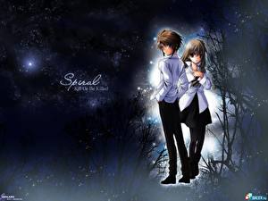 Обои Спираль Аниме