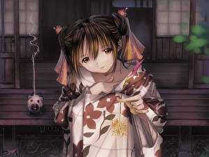 Фотографии Кимоно Аниме