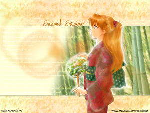 Обои для рабочего стола Neon Genesis Evangelion Аниме