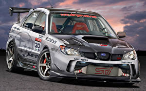 Картинка Тюнинг Subaru машины